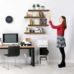 24" Floating Shelves (4 Pk) -Sorbus Decor Shop 6 c4086e1a 42d4 41ad a1b9 6894f9fb7b5a