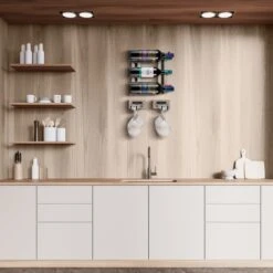 Wine Rack Stemware Wall Mounted (Set Of 4) 30 Wine Rack Stemware Wall Mounted (Set Of 4) -Sorbus Decor Shop 6 dda06157 f8f3 447a a275 58e7bdb32d25