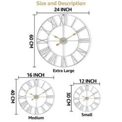 16" Wall Clock (Roman) 40 16" Wall Clock (Roman) -Sorbus Decor Shop 6 e7bfa572 44c7 4513 853e 3274c5968bcf