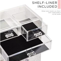 Marble Makeup Organizer Set (6 Drawer) -Sorbus Decor Shop 6 f4203974 8f01 47a3 a2a3 2ad76074e915