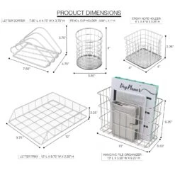 Desk Organizer Set (5 Pc) 37 Desk Organizer Set (5 Pc) -Sorbus Decor Shop 6 f7b3c0c1 06d1 44f0 a91b 2bd0b346670c