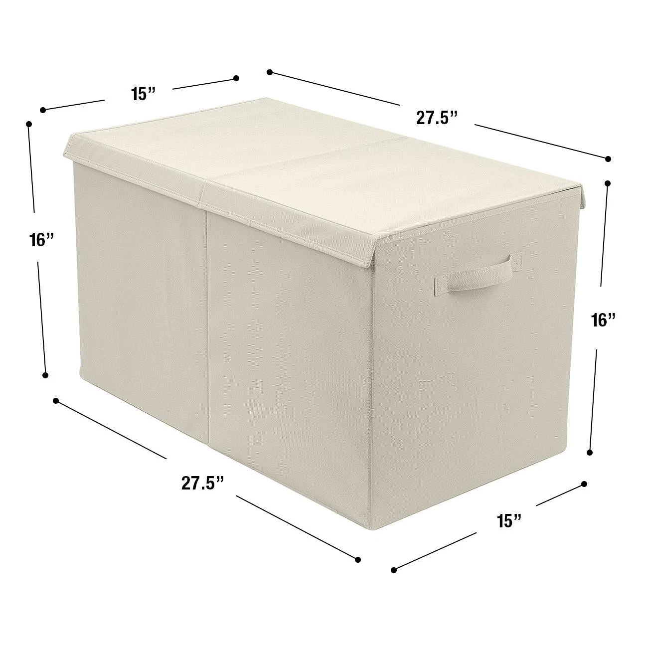 Storage Fabric Toy Chest 8 Storage Fabric Toy Chest - Image 6