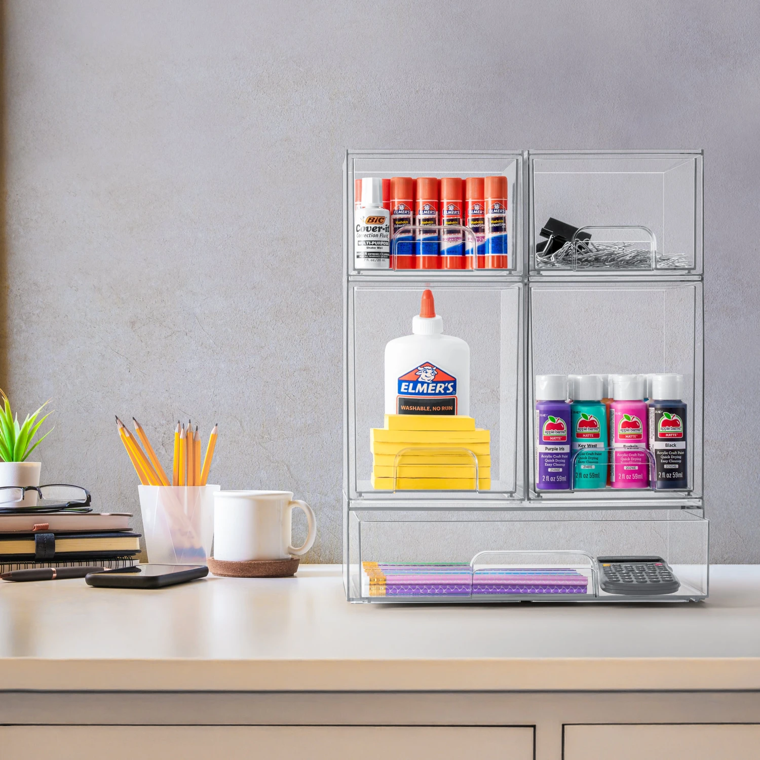 Acrylic Organizer Storage Drawers (4 Tall Drawer) 9 Acrylic Organizer Storage Drawers (4 Tall Drawer) - Image 7