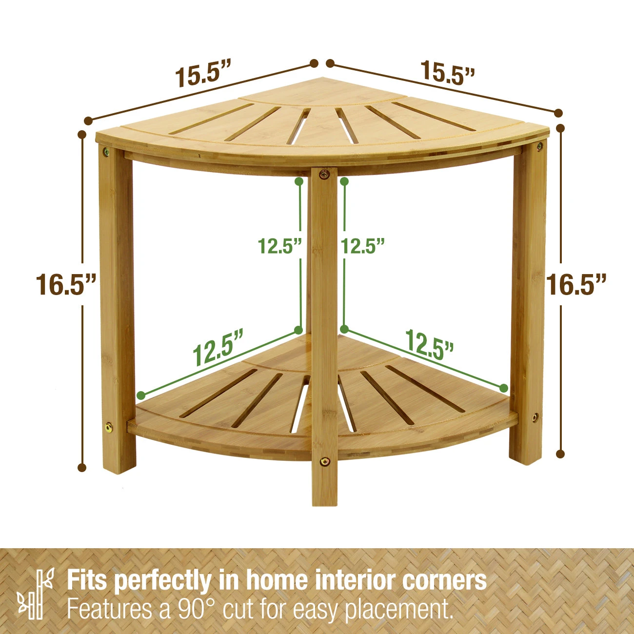 Bamboo Corner Bench 9 Bamboo Corner Bench - Image 7