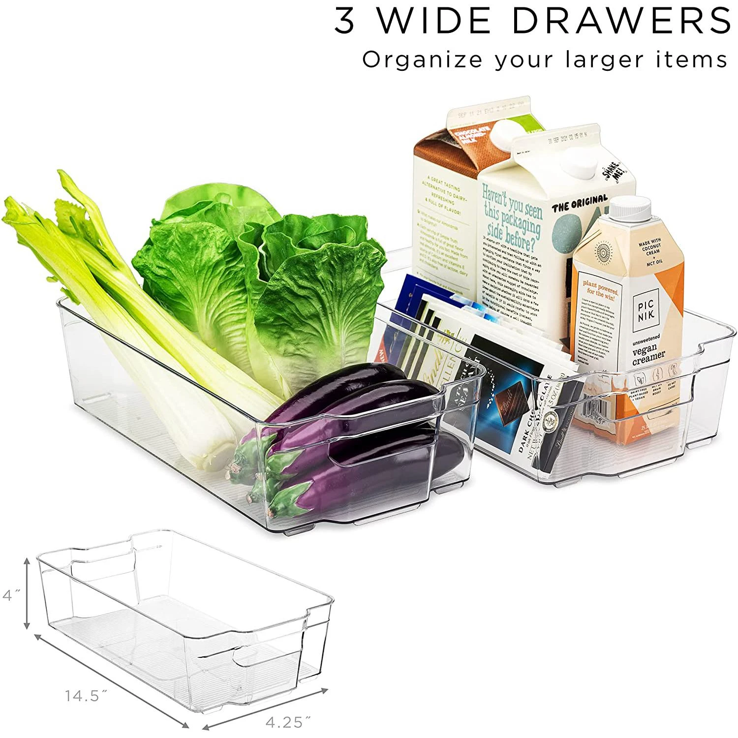 Plastic Container Bin Set (8 Pack) 9 Plastic Container Bin Set (8 Pack) - Image 7