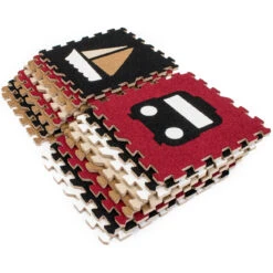 Floor Puzzle Mat Interlocking Set (16 Pc)