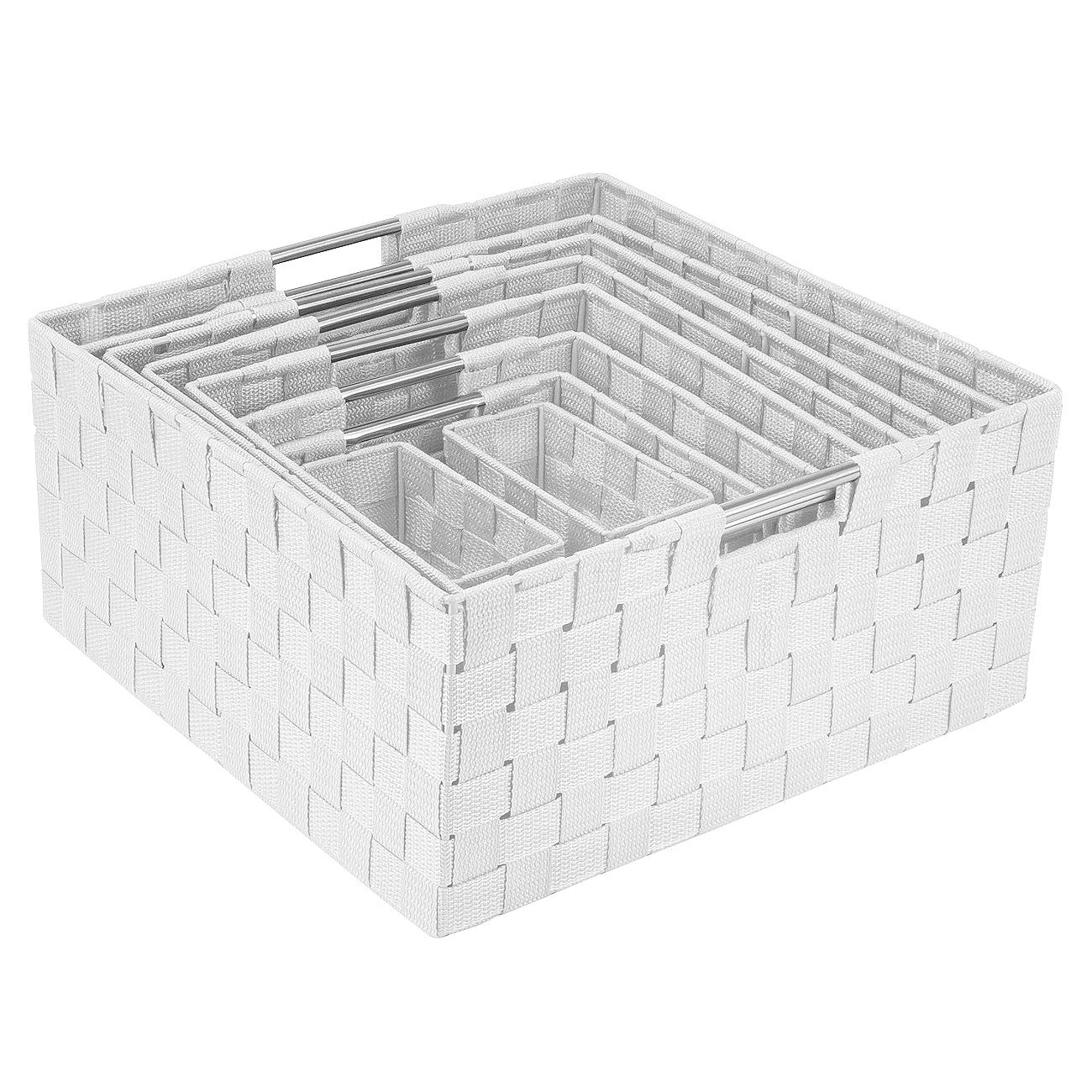 Basket Bin Set Double Woven (9 Pack) 17 Basket Bin Set Double Woven (9 Pack) - Image 15