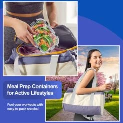 Airtight Glass Food Prep And Storage Container With Lid (Single) -Sorbus Decor Shop 7 05688d69 8bb8 4af4 bd6c 4039259a4e6e