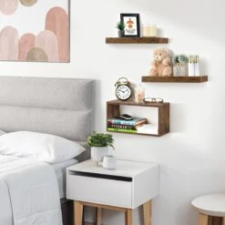 Floating Shelves For Wall (Set Of 3) -Sorbus Decor Shop 7 0707cac6 26eb 4a60 9446 d8a9e3e7916d