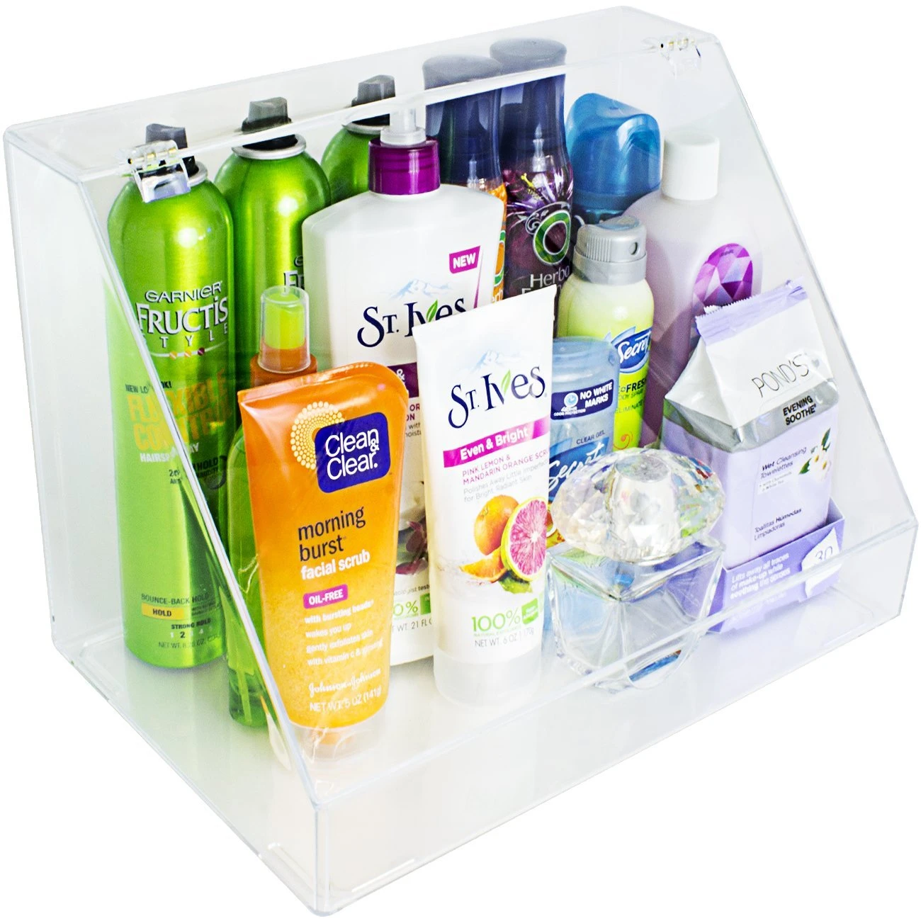 Slanted Lid Cosmetic Display Case 13 Slanted Lid Cosmetic Display Case - Image 11