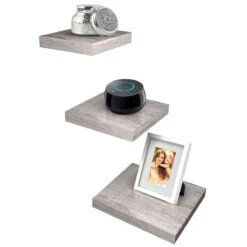 Solid Square Floating Shelves (Set Of 3) -Sorbus Decor Shop 7 1c53eeb8 edf5 4c54 9f0a 18e9fcebae28