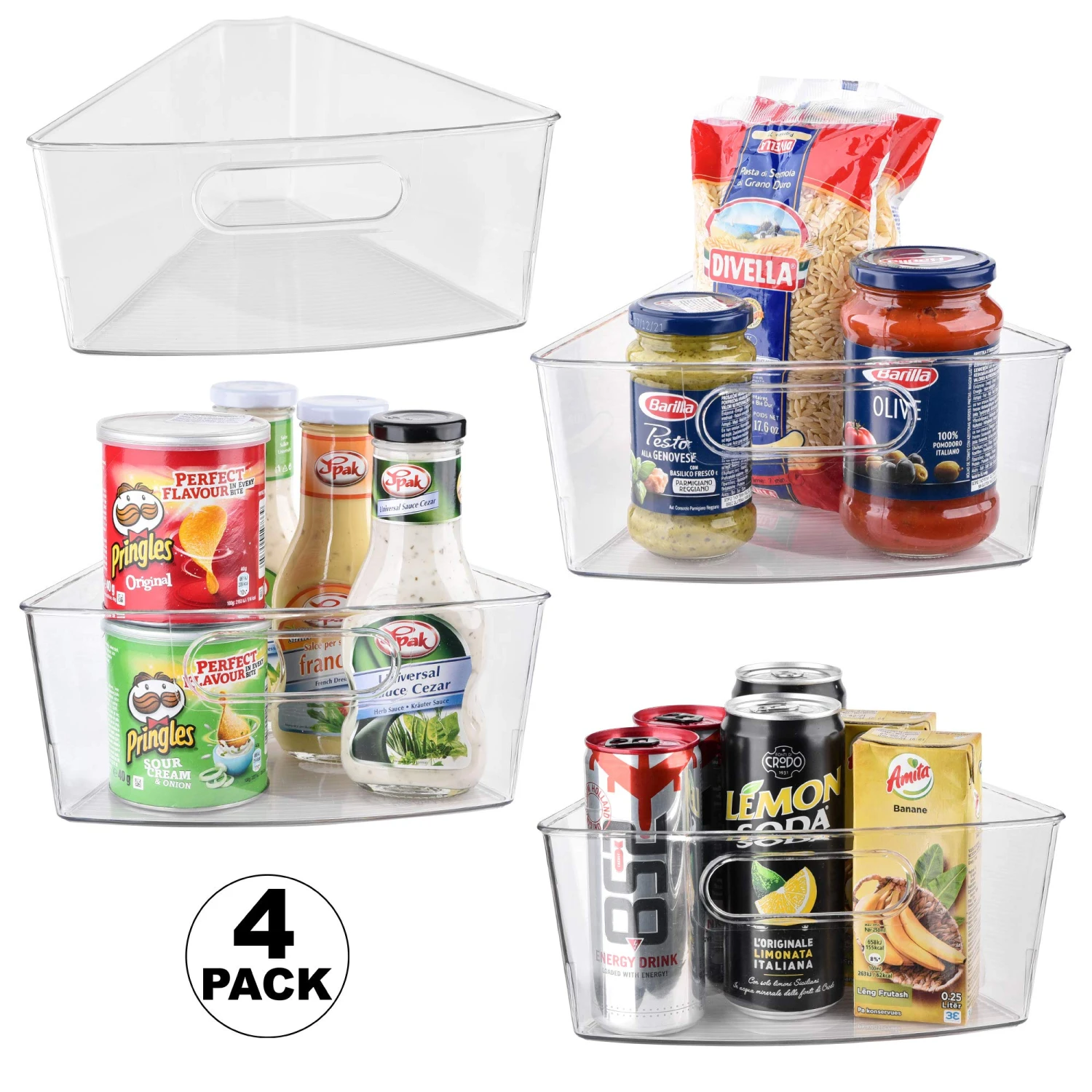 Wedge Pantry Bins (4 Pack) 9 Wedge Pantry Bins (4 Pack) - Image 7