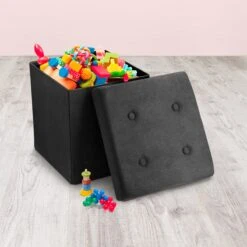 Faux Suede Storage Ottoman Cube -Sorbus Decor Shop 7 28969976 71de 4301 823f 394d92ccee0d