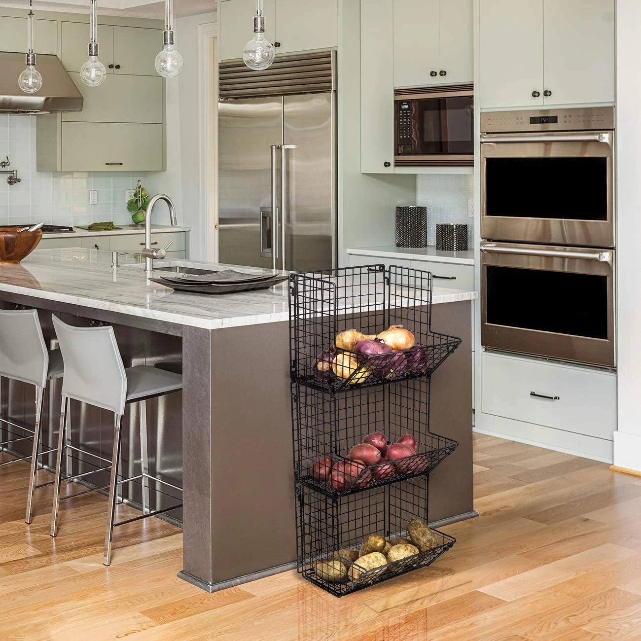 Fruit Basket Stand (3 Tier) 10 Fruit Basket Stand (3 Tier) - Image 8