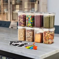 Medium Airtight Food Storage Containers (8 Pack) 17 Medium Airtight Food Storage Containers (8 Pack) -Sorbus Decor Shop 7 5a32705d 6811 4fb7 8416 2a14088e23e4