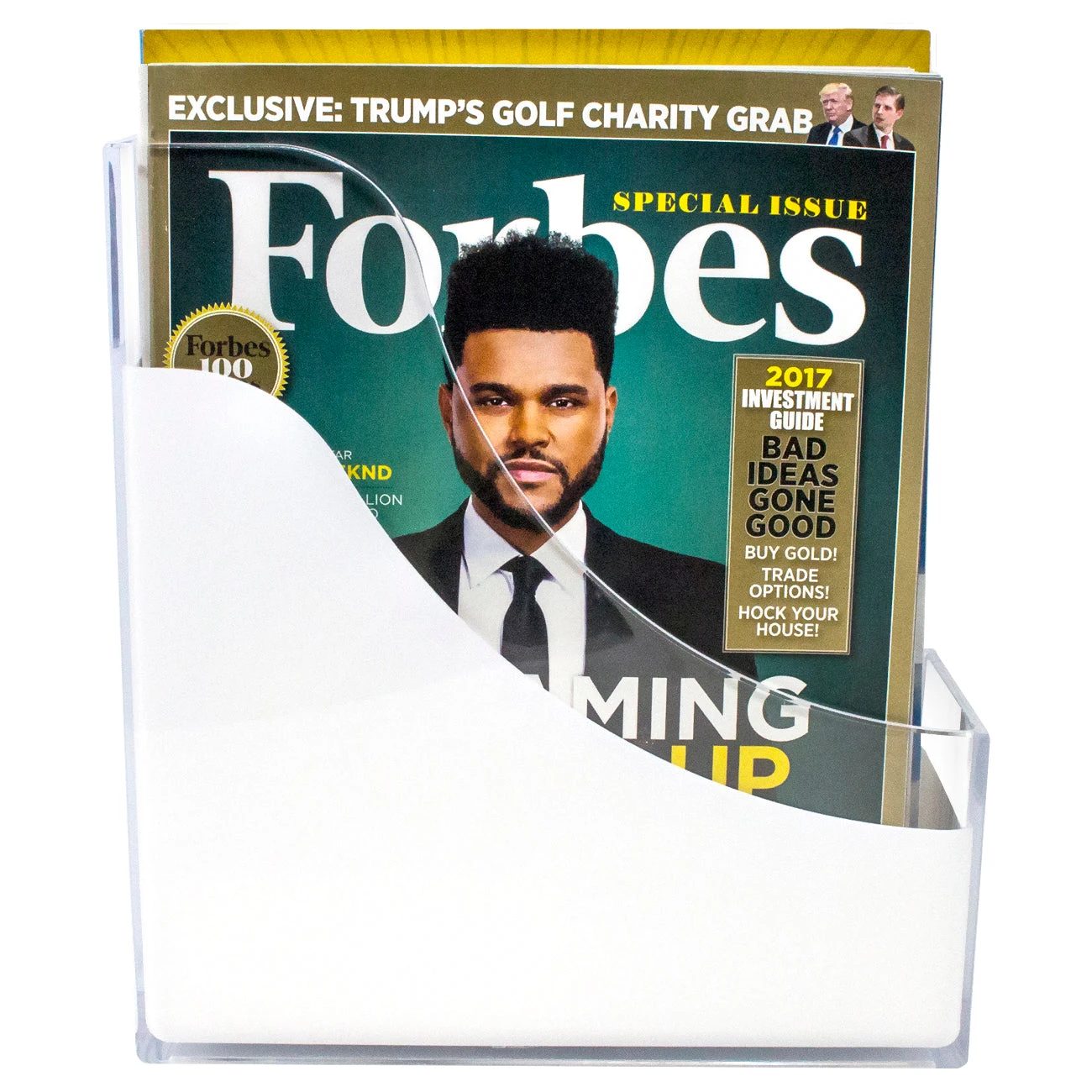 Acrylic Desk Organizer - Magazine Holder 10 Acrylic Desk Organizer - Magazine Holder - Image 8