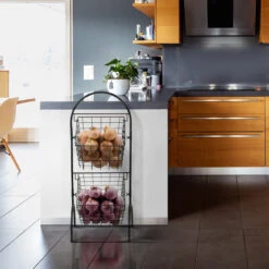 Adjustable Market Basket Stand (2 Tier) 17 Adjustable Market Basket Stand (2 Tier) -Sorbus Decor Shop 7 61dfb6d3 b418 495a a071 bc99b76fd392