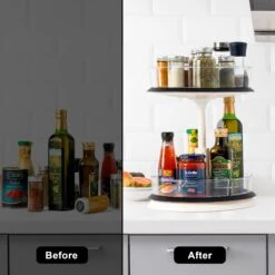 2-Tier Rotating Kitchen Organizer 16 2-Tier Rotating Kitchen Organizer -Sorbus Decor Shop 7 64f1a778 c4ec 4d81 8ac3 d81c843ca5c3