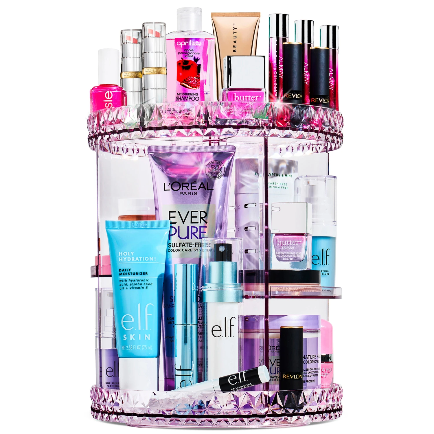 360° Makeup Organizer Carousel 19 360° Makeup Organizer Carousel - Image 17