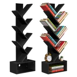 7 Tier Tree Bookshelf With Storage -Sorbus Decor Shop 7 77c352a2 13d6 4d04 ad6d eeb6e355607e