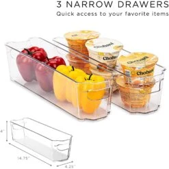 Plastic Container Bin Set (8 Pack) 18 Plastic Container Bin Set (8 Pack) -Sorbus Decor Shop 7 83408c48 a062 4893 9ef2 2e5f137464a7