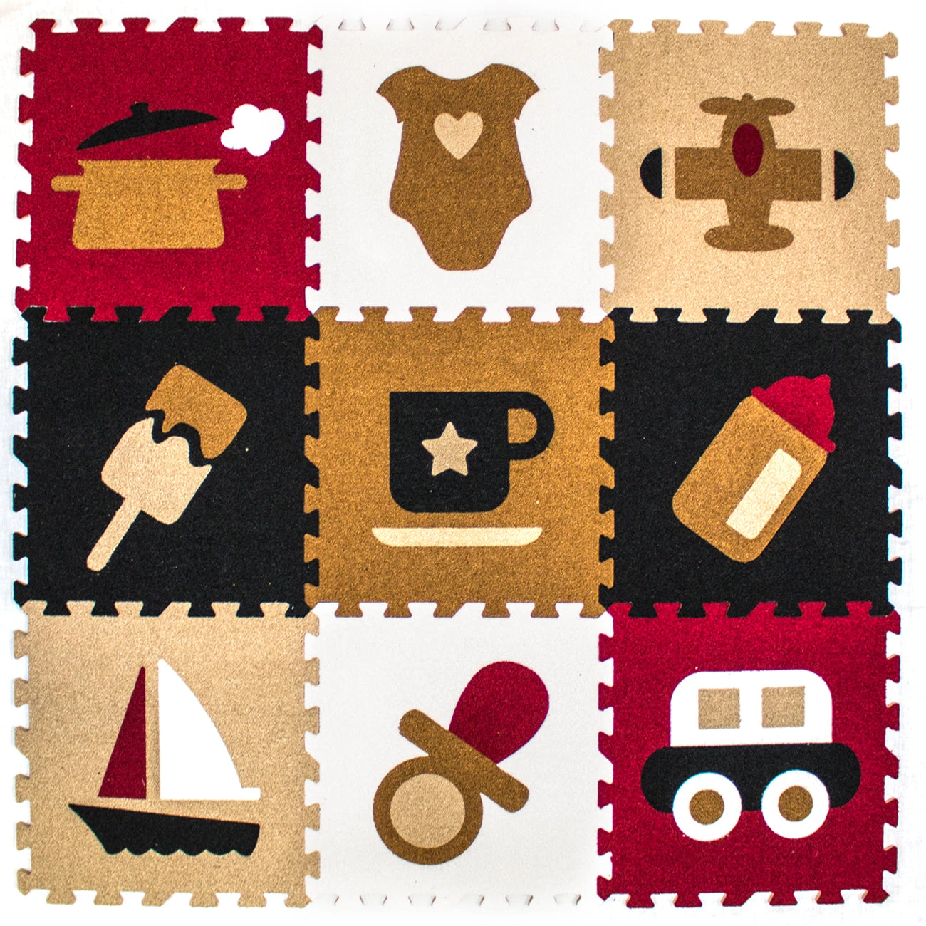 Floor Puzzle Mat Interlocking Set (9 Pc) 10 Floor Puzzle Mat Interlocking Set (9 Pc) - Image 8