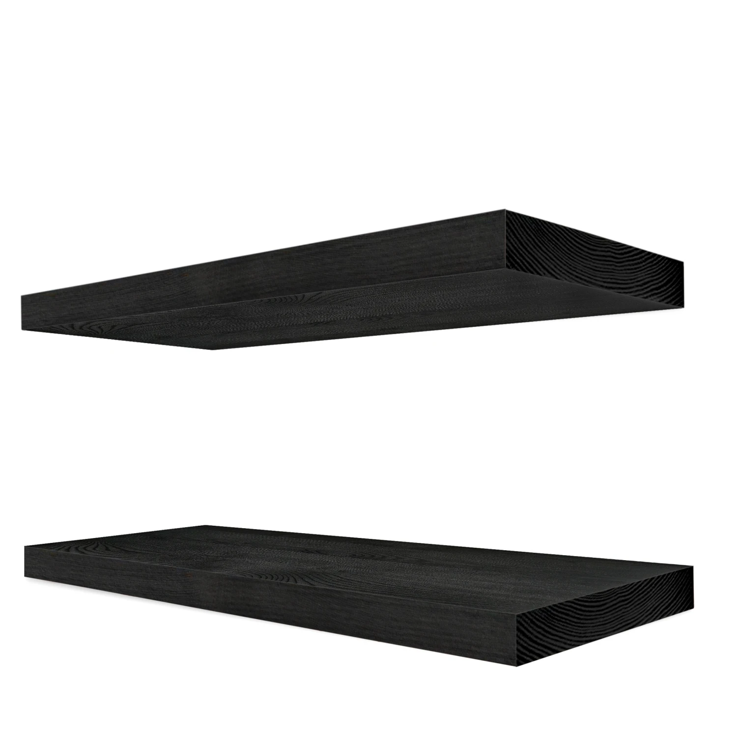 Solid Wood Floating Shelves (Set Of 2, 24”) 9 Solid Wood Floating Shelves (Set Of 2, 24”) - Image 7