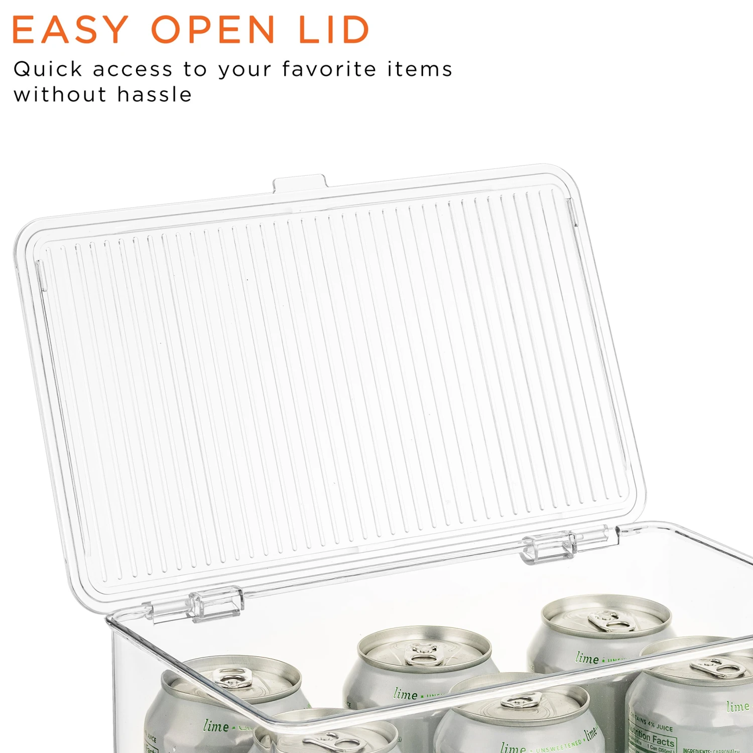 Pantry Storage Bins For With Hinged Lids 13 Pantry Storage Bins For With Hinged Lids - Image 11