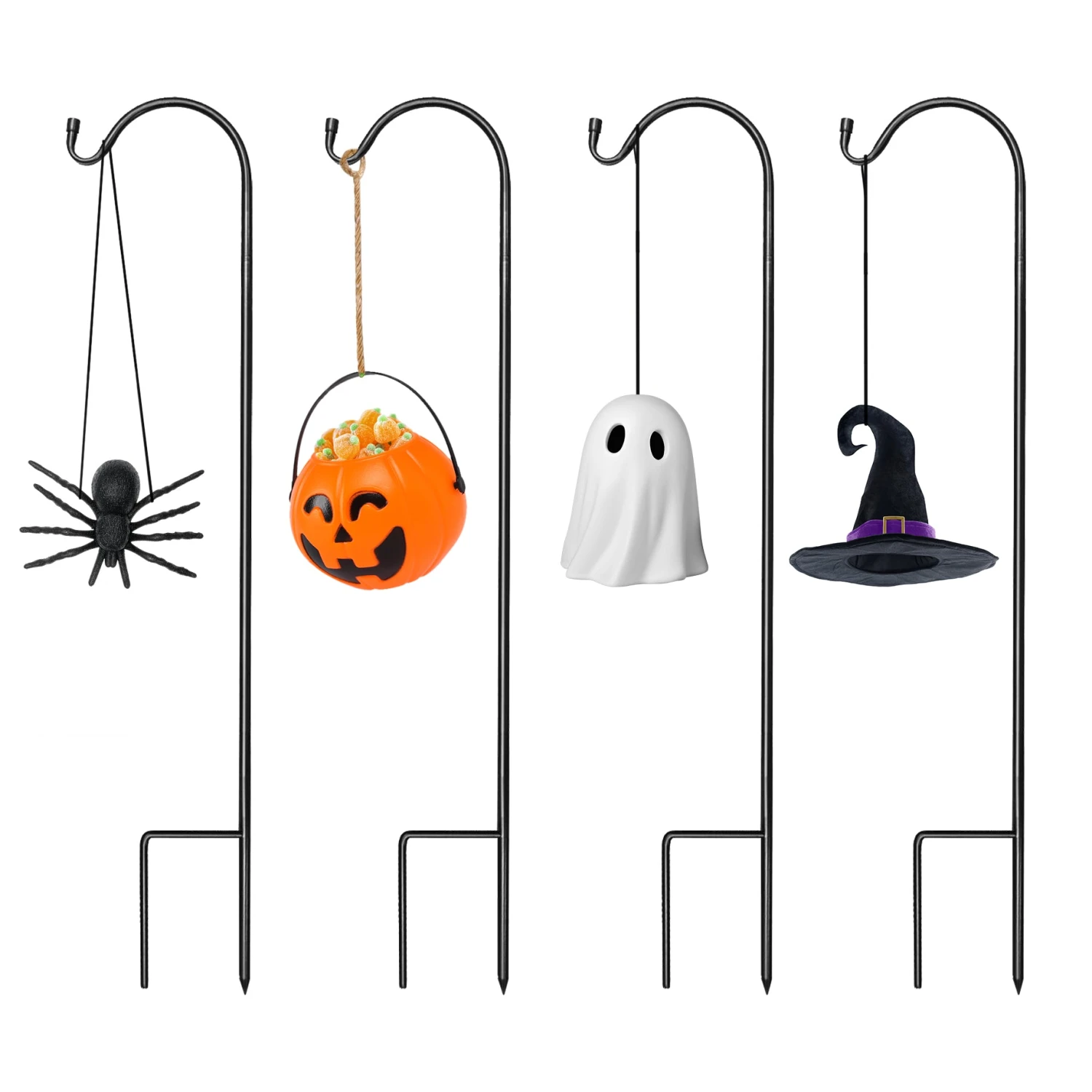 Halloween Shepherd's Hooks - Set Of 4 10 Halloween Shepherd's Hooks - Set Of 4 - Image 8