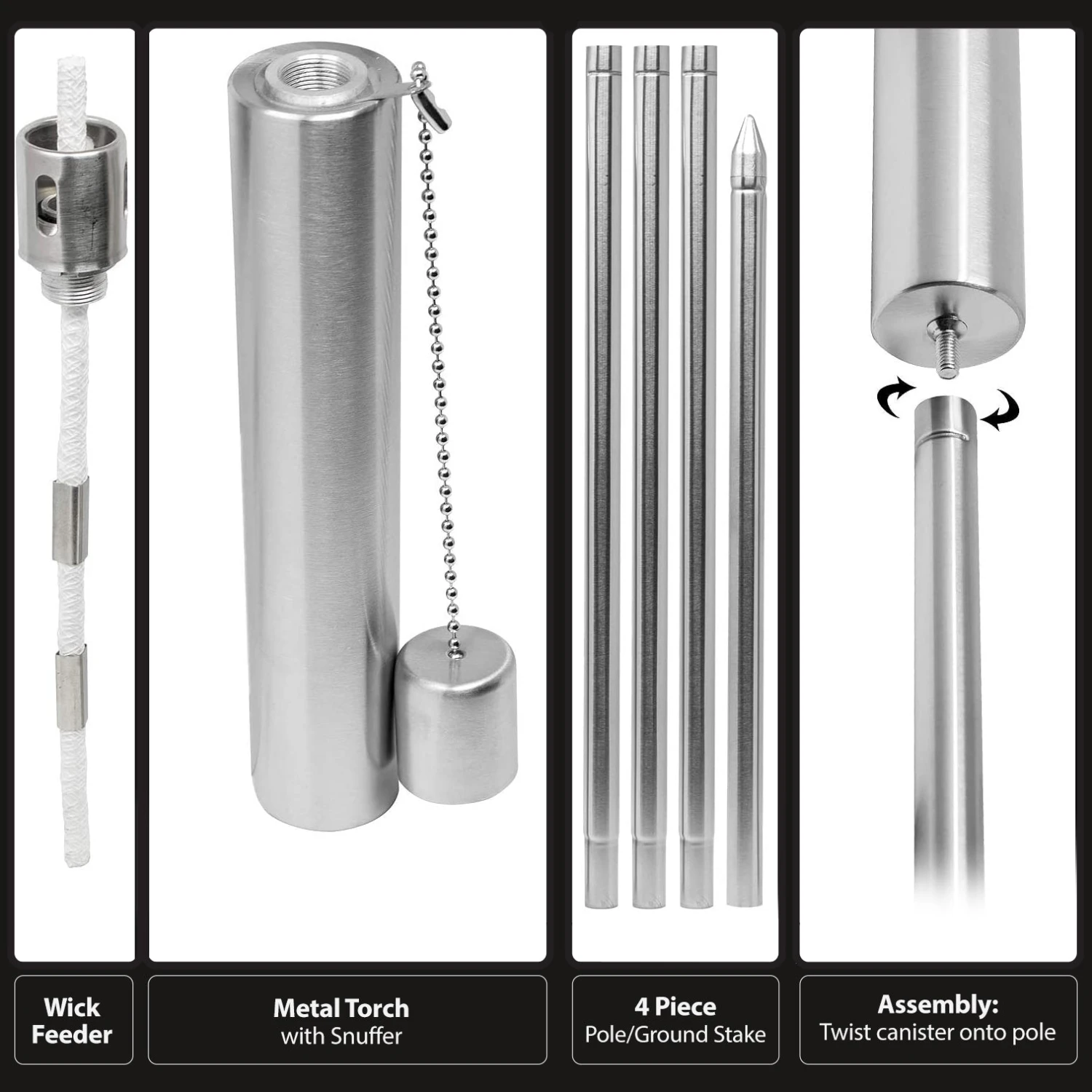 Matney Outdoor Decorative Torch Lights 8 Matney Outdoor Decorative Torch Lights - Image 6