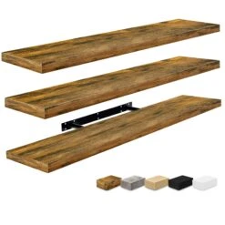 Large Floating Shelves (Set Of 3) -Sorbus Decor Shop 7 cd4f5489 51f3 42b8 956e 8e366662e13e
