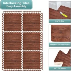 Floor Mat Interlocking Set (12 Pc) 31 Floor Mat Interlocking Set (12 Pc) -Sorbus Decor Shop 7 dd7f0598 b88b 472c 8291 476226c97445