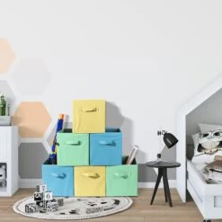 11" Cube Storage Bins (6 Pack) -Sorbus Decor Shop 7 e8d91f2c f6d6 458c 87b4 a7af382b30f2