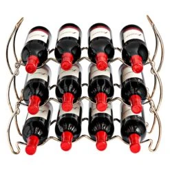 12 Bottle Metal Detachable Wine Rack (3 Tier) 26 12 Bottle Metal Detachable Wine Rack (3 Tier) -Sorbus Decor Shop 7 ed847f44 b4f6 4ca6 8caf c29acd916eb7
