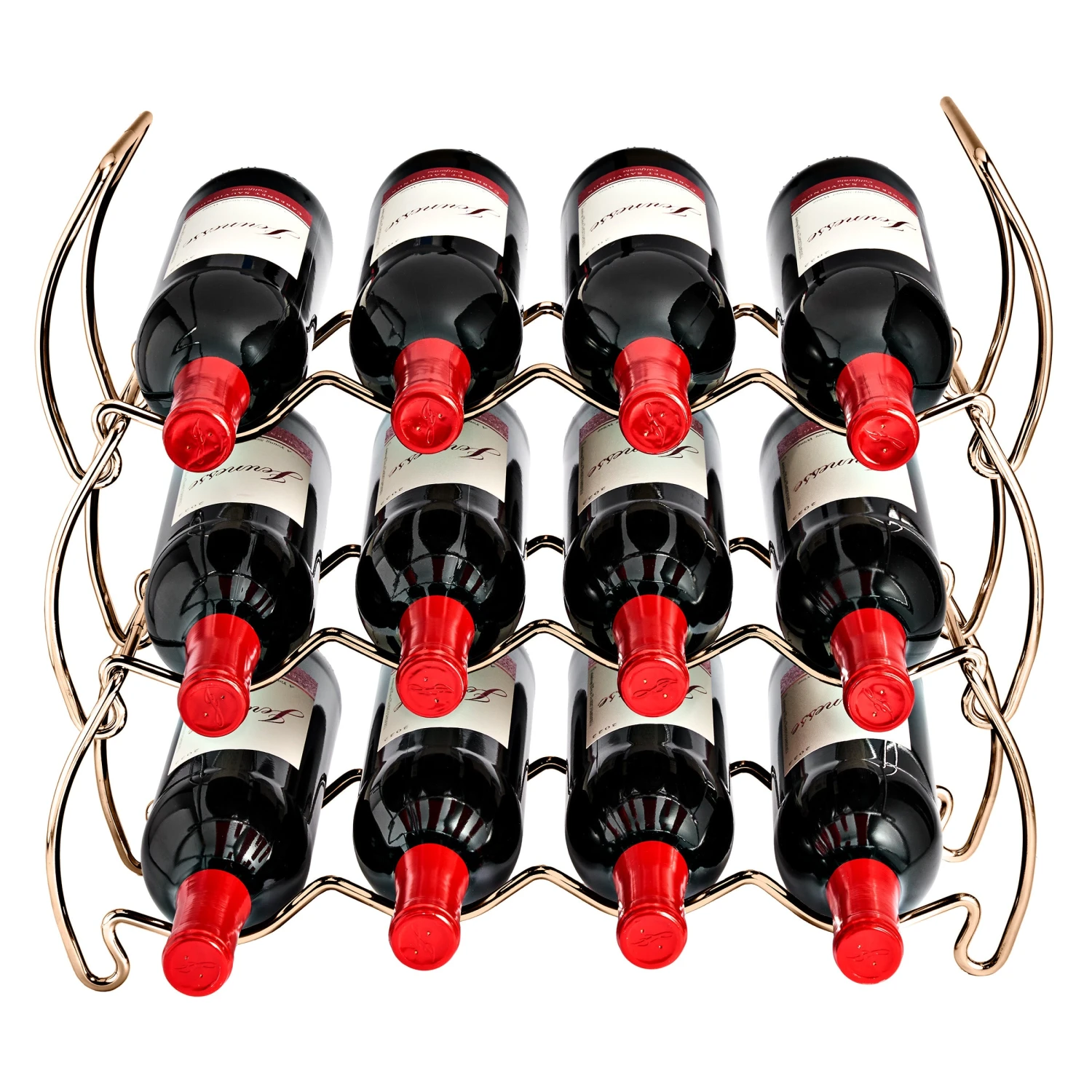 12 Bottle Metal Detachable Wine Rack (3 Tier) 7 12 Bottle Metal Detachable Wine Rack (3 Tier) - Image 5