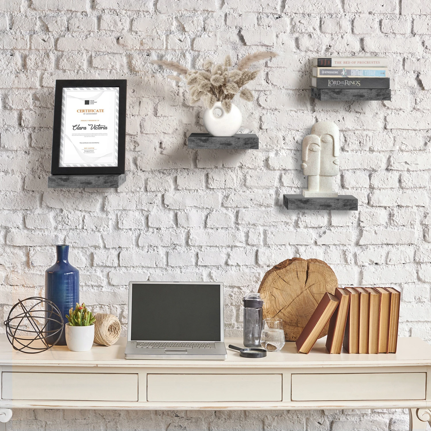 Floating Shelf Square Invisible Mounting (4 Pack) 16 Floating Shelf Square Invisible Mounting (4 Pack) - Image 14