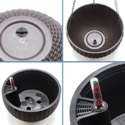 Self-Watering Hanging Planter (Set Of 2) -Sorbus Decor Shop 7 fab08041 2774 4059 a4af 87307d293d83