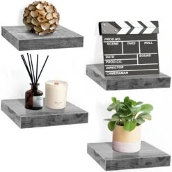 Floating Shelf Square Invisible Mounting (4 Pack) 36 Floating Shelf Square Invisible Mounting (4 Pack) -Sorbus Decor Shop 8 02d13256 5aa6 4ff6 bfb8 af6125b25f33