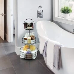 Basket Holder Stand (3 Tier) 24 Basket Holder Stand (3 Tier) -Sorbus Decor Shop 8 0b080fd6 efec 4941 a6fa aafa590a6de5