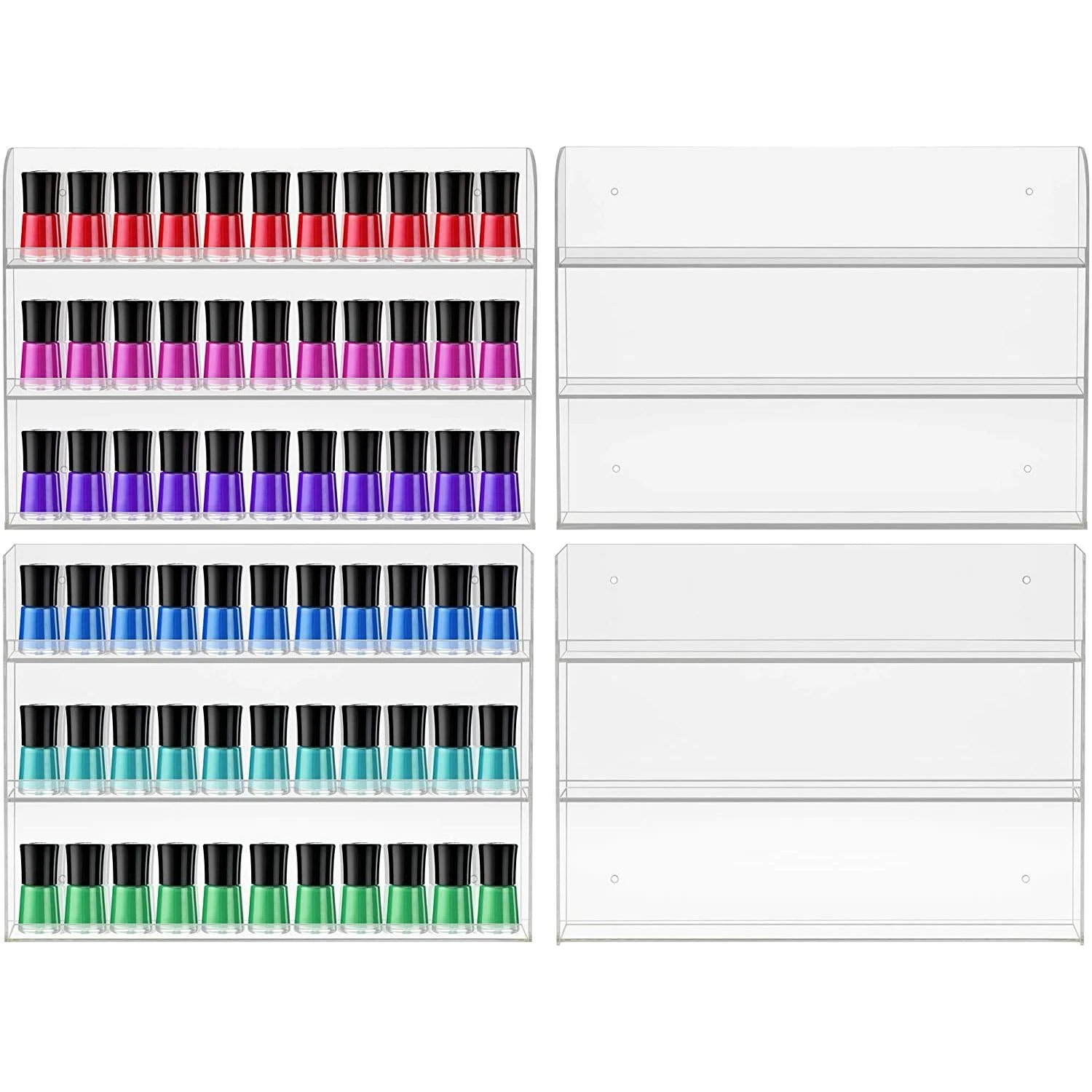 Nail Polish Wall Rack Display (6 Tier) 11 Nail Polish Wall Rack Display (6 Tier) - Image 9