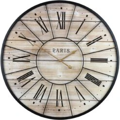 24" Paris Wood Wall Clock (Roman) -Sorbus Decor Shop 8 28aa957c 09e8 4894 ad60 1b9eb40ab153