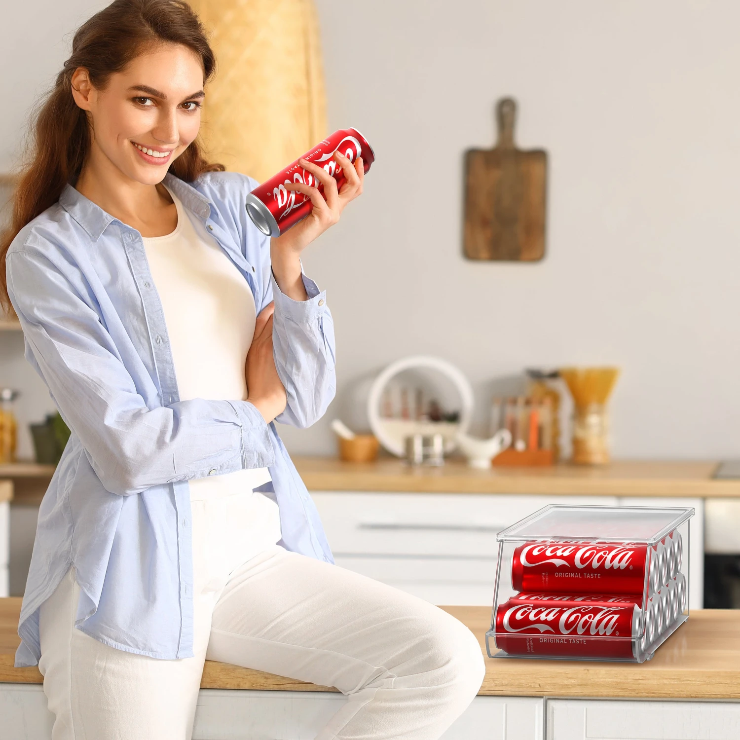 12 Skinny Soda Can Organizer (Set Of 2) 11 12 Skinny Soda Can Organizer (Set Of 2) - Image 9