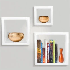 Square Floating Shelf (Set Of 3) -Sorbus Decor Shop 8 3fe4aec0 8036 4522 aa31 5269b23735de