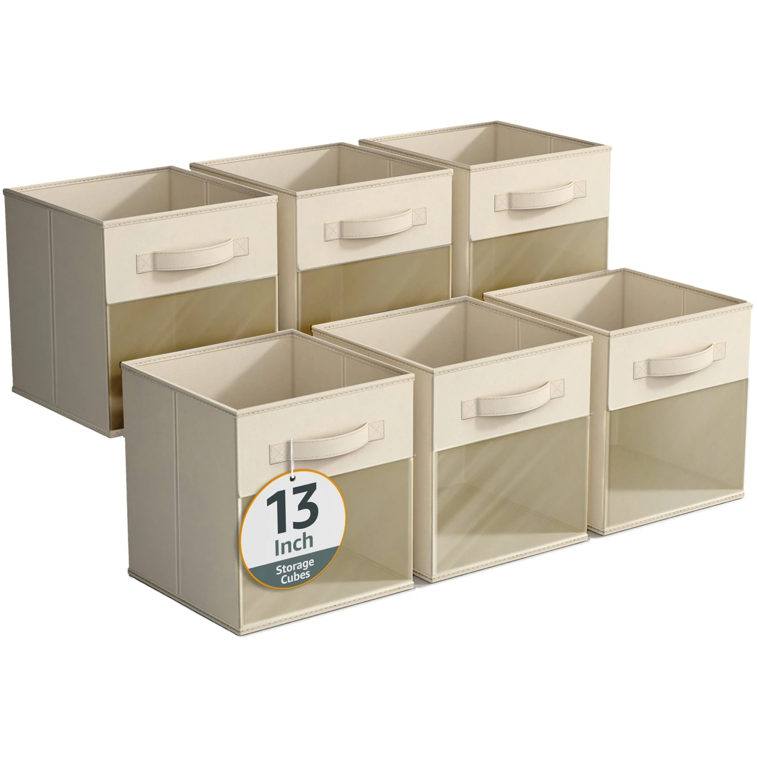 13" Large Storage Bin With Clear Window – 6-Pack 10 13" Large Storage Bin With Clear Window – 6-Pack - Image 8