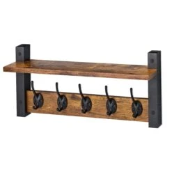 Coat Hooks Wall Mount Floating Shelf (Large & XL) -Sorbus Decor Shop 8 c41de6e8 bd41 4338 98a8 759cff8c40ec