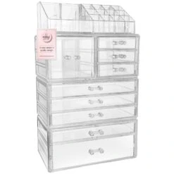 Makeup Organizer Case (9 Drawer 4Pc) -Sorbus Decor Shop 8 cf274a90 2950 4173 8226 7748d4cfe6ed