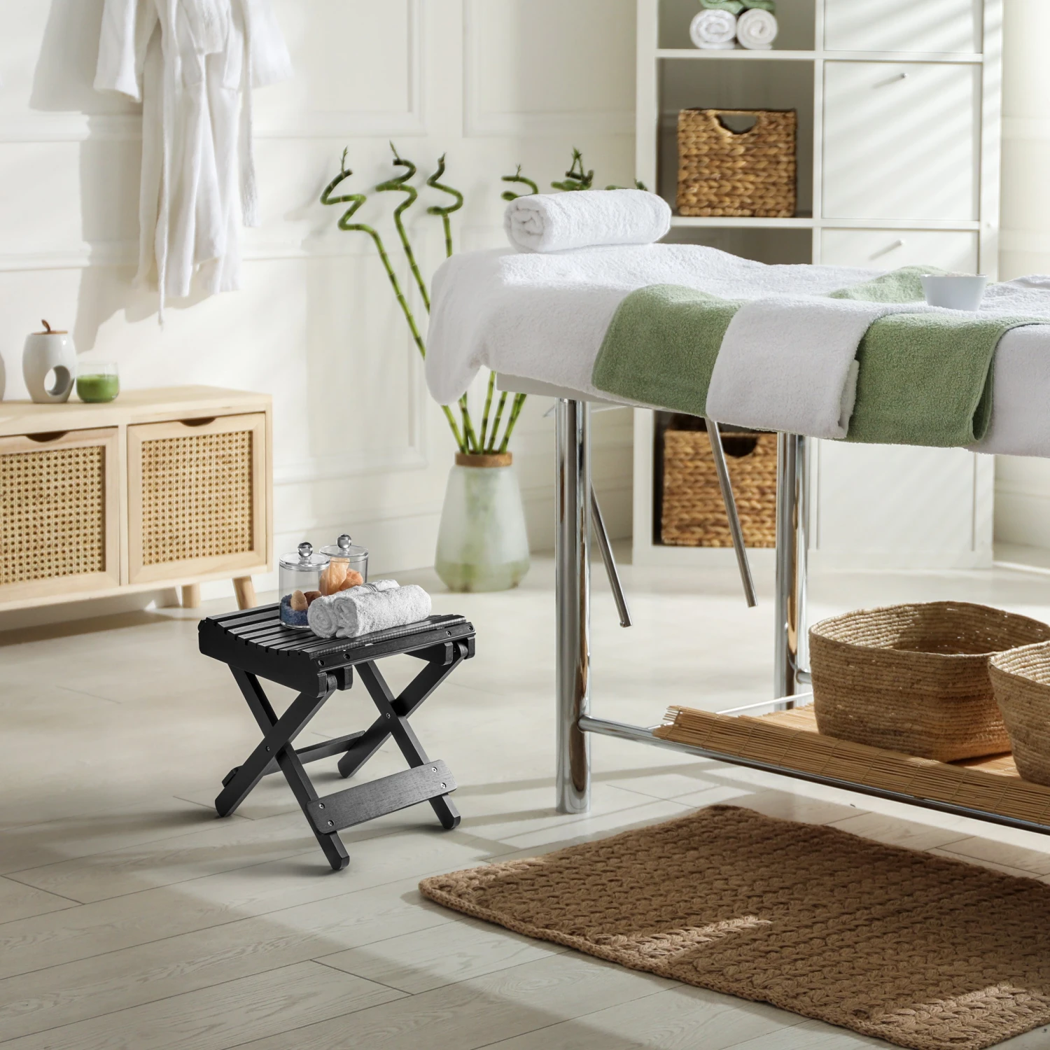 Bamboo Folding Stool 14 Bamboo Folding Stool - Image 12