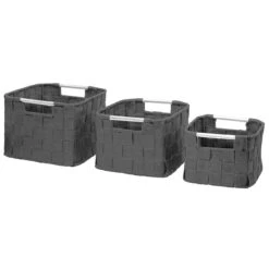 Double Woven Basket Bin Set (3 Pc) 31 Double Woven Basket Bin Set (3 Pc) -Sorbus Decor Shop 8 e6976890 5121 49b9 8b49 d397be663cba