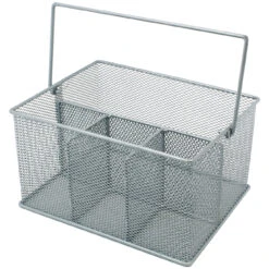 Steel Mesh Utensil Caddy 34 Steel Mesh Utensil Caddy -Sorbus Decor Shop 9. UTN CADY SLV G2