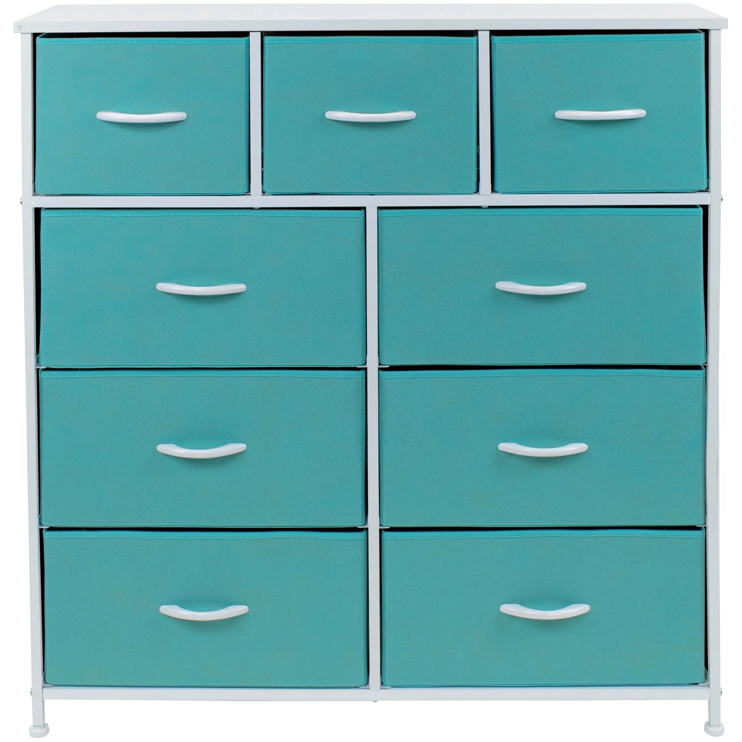 9 Drawer Wide Dresser 7 9 Drawer Wide Dresser - Image 5